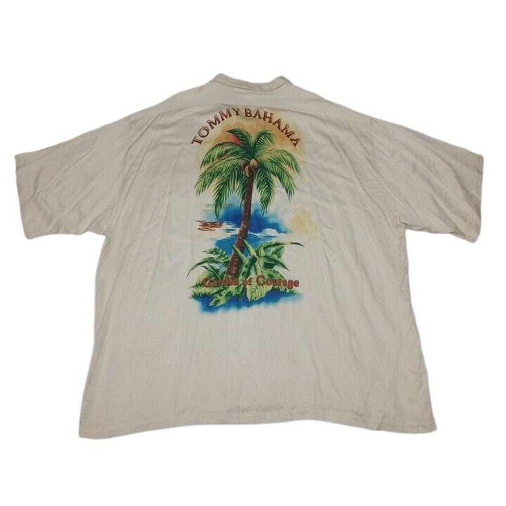 Tommy Bahama Men's 2XL Shirt New With Tags Garden Of Hope & Courage Button Up‎